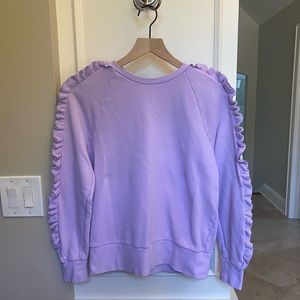 Kate Spade New York• Ruffled Sweater• Lilac• Size S
